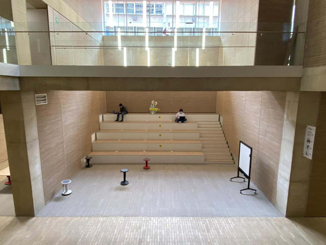 Graderías para Tertulias Sector Educativo