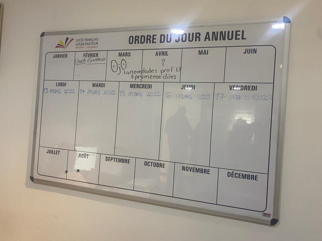 Tablero Magivision Laminado con Impresión Digital Escribible